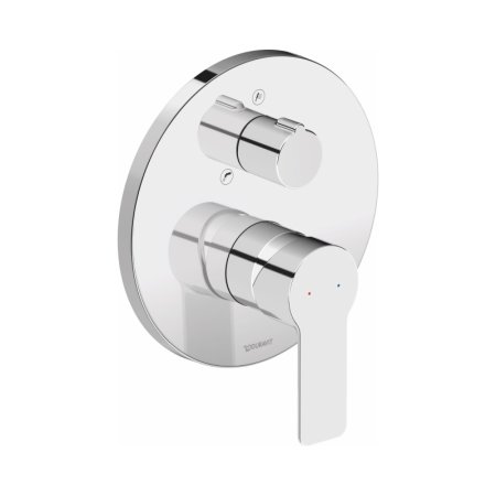 Duravit D-Code Bateria wannowo-prysznicowa podtynkowa chrom DC5210018010