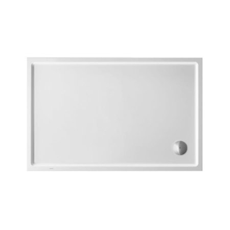 Duravit D-Code Brodzik kwadratowy 100x80 cm biały z powłoką Antislip 720106000000001