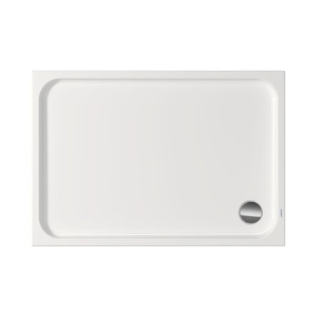 Duravit D-Code Brodzik prostokątny 130x90 cm biały Alpin z powłoką Antislip 720257000000001