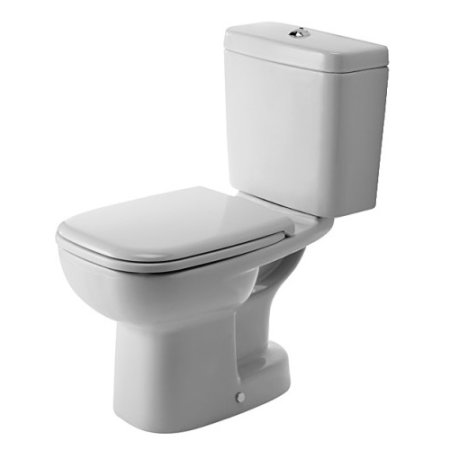 Duravit D-Code Toaleta WC kompaktowa 65x35,5 cm, biała 21110100002
