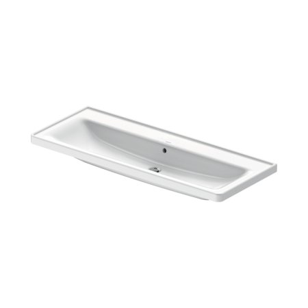 Duravit D-Neo Umywalka meblowa 120,5x48 cm bez otworów na baterię biały Alpin 2367120060