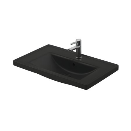 Duravit D-Neo Umywalka meblowa 80x48 cm z otworem na baterię antracyt mat 2367801300