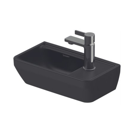 Duravit D-Neo Umywalka wisząca 40x22 cm mała antracyt mat 0739401341