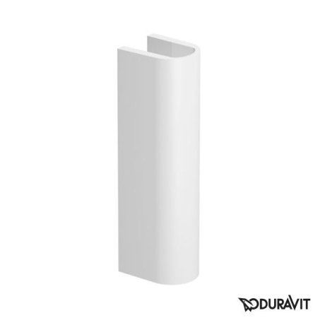 Duravit Darling New Postument 17,5x22 cm, biały z powłoką WonderGliss 08582400001