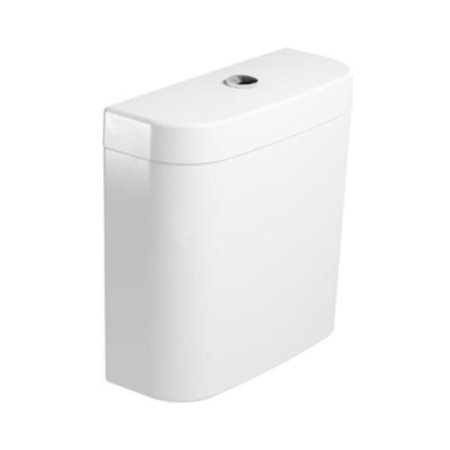 Duravit Darling New Spłuczka 40,5x16 cm doprowadzenie dolne lewe 6/3l biała z powłoką WonderGliss 09311000051