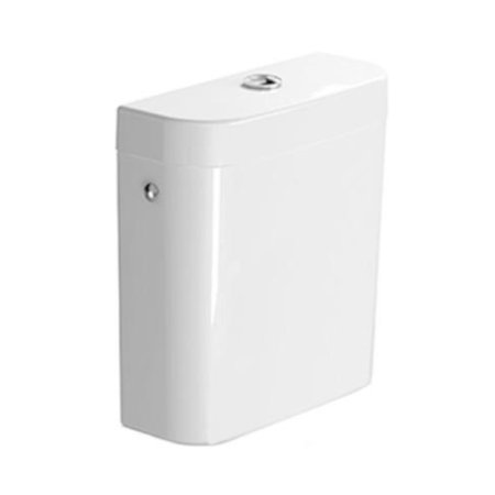 Duravit Darling New Spłuczka 40,5x16 cm doprowadzenie prawe lub lewe 4,5/3l biała z powłoką WonderGliss 09310000851