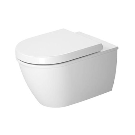 Duravit Darling New Toaleta WC podwieszana 54x37 cm Rimless bez kołnierza HygieneGlaze, biała 2557092000