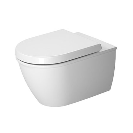 Duravit Darling New Toaleta WC podwieszana 57x37 cm Rimless bez kołnierza HygieneGlaze, biała 2563092000