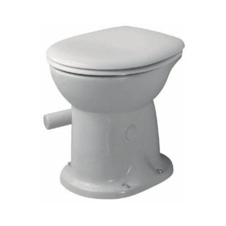 Duravit Design Classics Toaleta WC stojąca bez kołnierza bezwodna biały Alpin 0180010000