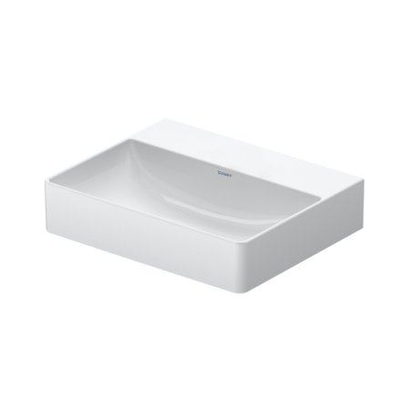Duravit DuraSquare Umywalka meblowa 50x40 cm bez otworu na baterię biały Alpin z powłoką WonderGliss 23565000701