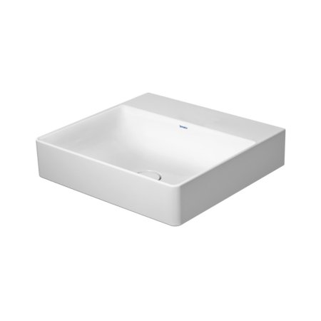 Duravit DuraSquare Umywalka meblowa 50x47 cm bez otworu na baterię biały Alpin z powłoką WonderGliss 23535000701