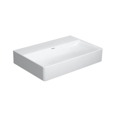 Duravit DuraSquare Umywalka meblowa 60x40 cm bez otworu na baterię biały Alpin 2356600079