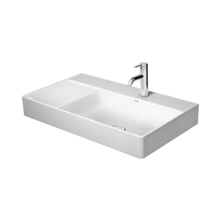 Duravit DuraSquare Umywalka meblowa 80x47 cm prawa biały Alpin 2349800041