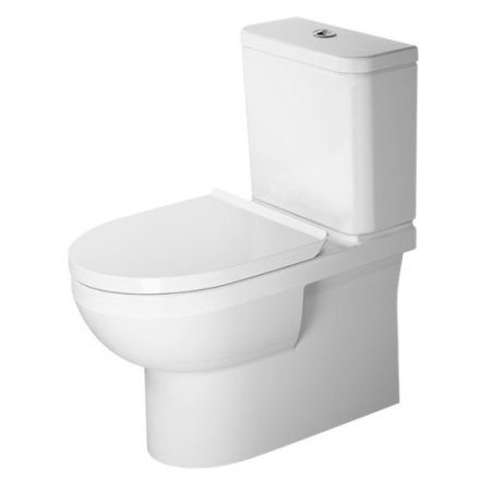 Duravit Durastyle Basic Toaleta WC kompaktowa 65x36,5 cm Rimless bez kołnierza, biała z powłoką HygieneGlaze 2182092000