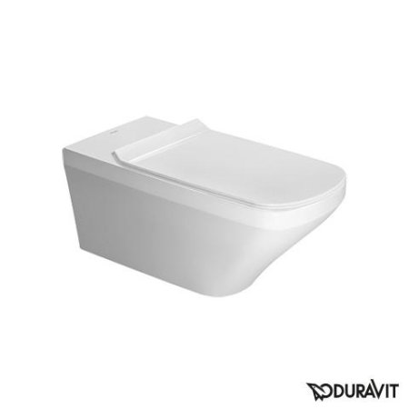 Duravit DuraStyle Miska WC podwieszana Vital Rimless 37x70 cm, lejowa, biała z powłoką WonderGliss 25590900001