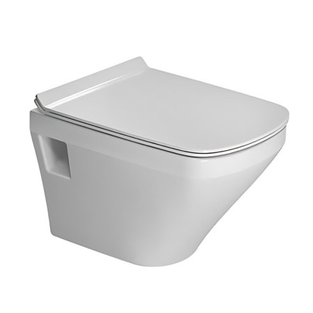 Duravit DuraStyle Toaleta WC podwieszana 48x37 cm Compact krótka Rimless bez kołnierza, biała 2571090000