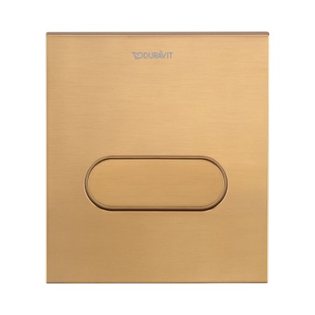 Duravit DuraSystem Przycisk do pisuaru brąz szczotkowany WD5004041000