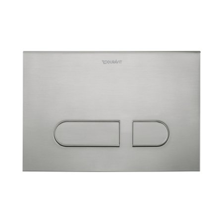 Duravit DuraSystem Przycisk WC stal szlachetna szczotkowana WD5001701000