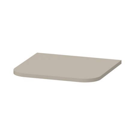 Duravit Happy D.2 Blat do szafki łazienkowej 40,3x36,4 cm taupe satynowy mat HP030006060