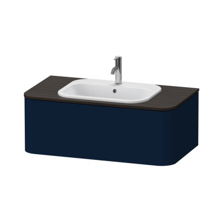 Duravit Happy D.2 Szafka podumywalkowa 100x55x35,4 cm bez blatu lakier granatowy satynowy mat HP495109898