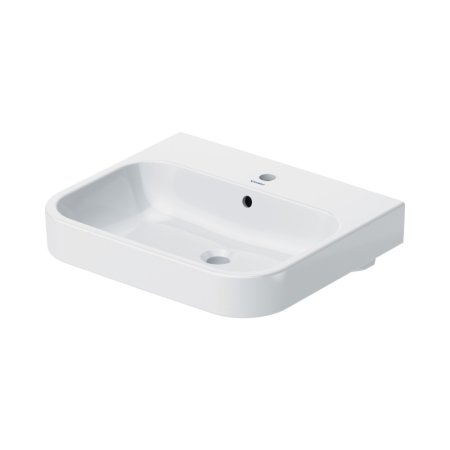 Duravit Happy D.2 Umywalka meblowa 60x50,5 cm biały Alpin z powłoką WonderGliss 23186000001