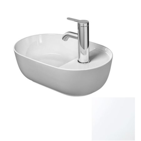 Duravit LUV Umywalka nablatowa 42x27 cm biały mat 0381422600