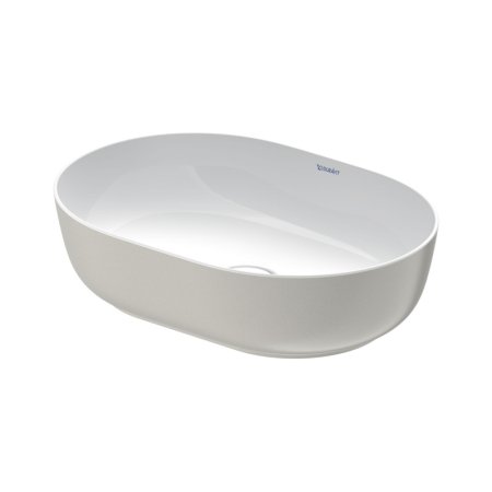 Duravit LUV Umywalka nablatowa 50x35 cm biały/biały satynowy 0379502600