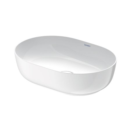 Duravit LUV Umywalka nablatowa 50x35 cm biały/szary satynowy 0379502300