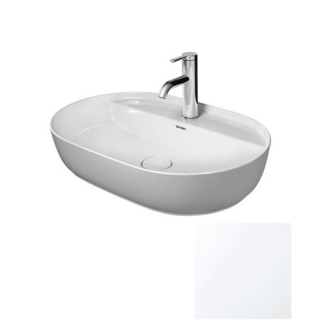 Duravit LUV Umywalka nablatowa 60x40 cm biały mat 0380602600