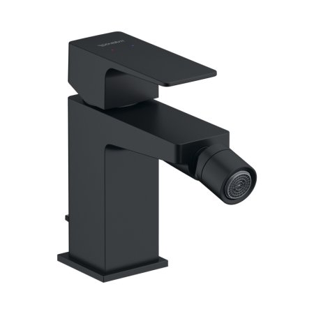 Duravit Manhattan Bateria bidetowa czarny mat MH2400001046