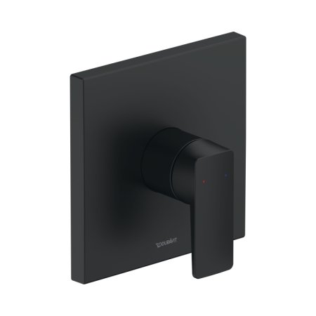 Duravit Manhattan Bateria prysznicowa podtynkowa czarny mat MH4210010046