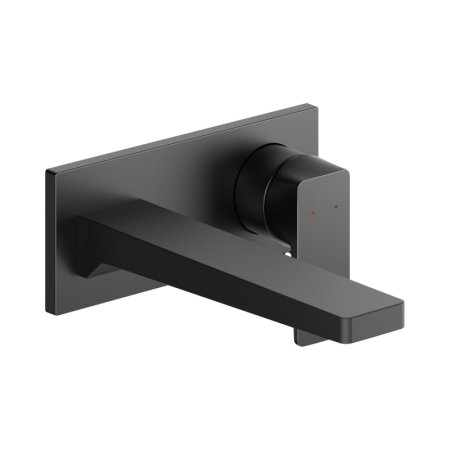 Duravit Manhattan Bateria umywalkowa podtynkowa czarny mat MH1070004046