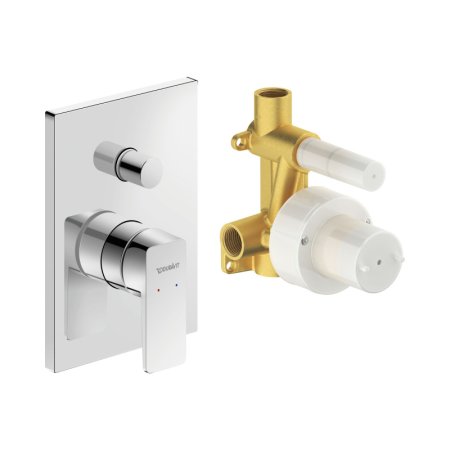 Duravit Manhattan Bateria wannowo-prysznicowa podtynkowa chrom MH4210008010