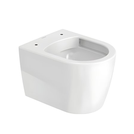 Duravit ME by Starck Toaleta WC 48x37 cm krótka bez kołnierza biały Alpin 2530090000