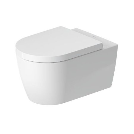 Duravit ME by Starck Toaleta WC 57x37 cm bez kołnierza HygieneFlush z powłoką biały jedwabny mat 2579099000