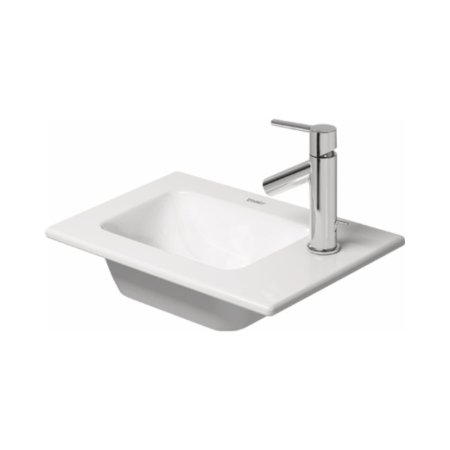 Duravit ME by Starck Umywalka meblowa 43x30 cm bez przelewu biały satynowy 0723433241
