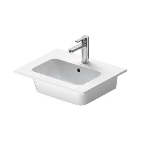Duravit ME by Starck Umywalka meblowa 53x43 cm z otworem na baterię biały satynowy 2336533200