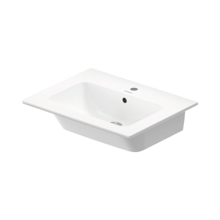 Duravit ME by Starck Umywalka meblowa 63x49 cm z otworem na baterię biały satynowy 2336633200