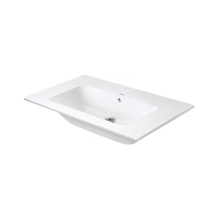 Duravit ME by Starck Umywalka meblowa 83x49 cm bez otworu na baterię biały Alpin 2336830060