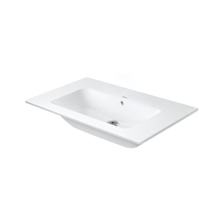 Duravit ME by Starck Umywalka meblowa 83x49 cm bez otworu na baterię biały satynowy 2336833260