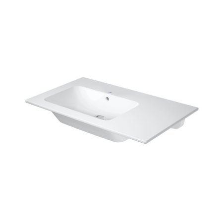 Duravit ME by Starck Umywalka meblowa 83x49 cm lewa bez otworu na baterię biały Alpin 2345830060