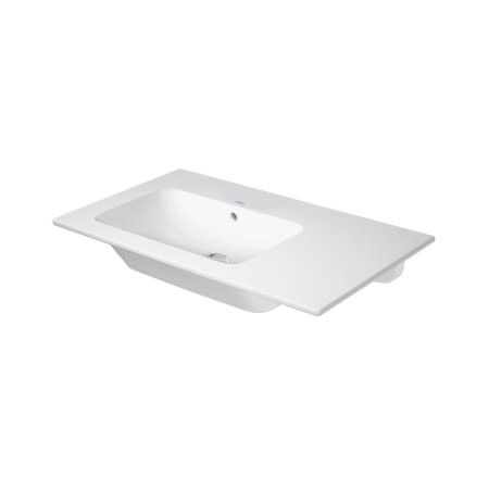 Duravit ME by Starck Umywalka meblowa 83x49 cm lewa bez otworu na baterię biały satynowy 2345833260