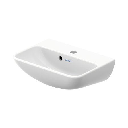Duravit ME by Starck Umywalka wisząca 45x32 cm z otworem na baterię biały satynowy z powłoką WonderGliss 07194532001