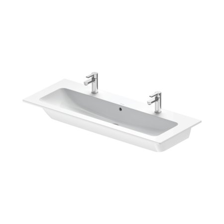 Duravit ME by Starck Umywalka meblowa 123x49 cm podwójna biały Alpin 2361120024