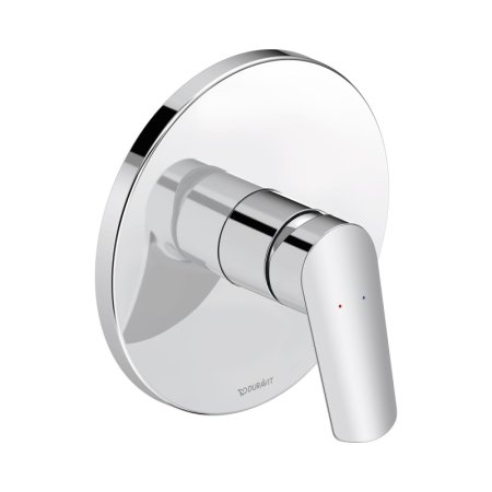 Duravit No.1 Bateria prysznicowa podtynkowa element zewnętrzny chrom N14210010010