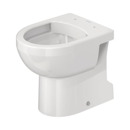 Duravit No.1 Toaleta WC stojąca Rimless bez kołnierza biały Alpin 21840100002