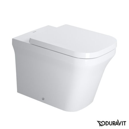 Duravit P3 Comforts Miska WC stojąca 38x60 cm Rimless, lejowa, biała 2166090000