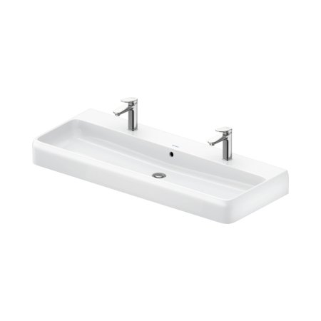 Duravit Qatego Umywalka meblowa 120x47 cm podwójna biały Alpin 2382120024