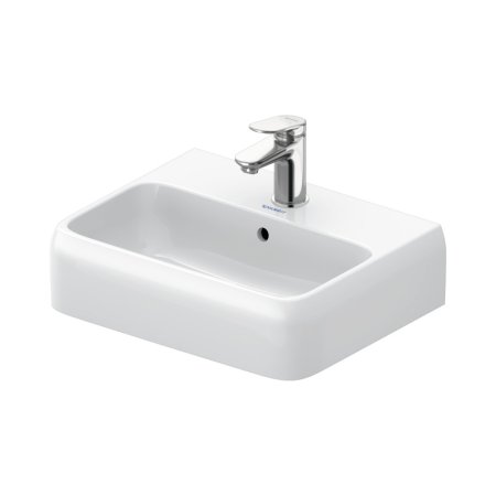 Duravit Qatego Umywalka meblowa 45x35 cm z otworem na baterię biała z powłoką HygieneGlaze 0746452000