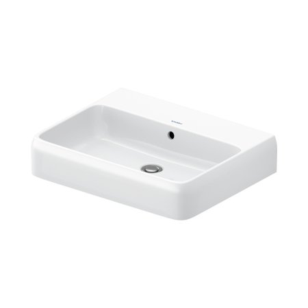 Duravit Qatego Umywalka meblowa 60x47 cm bez otworu na baterię biała z powłoką HygieneGlaze 2382602028